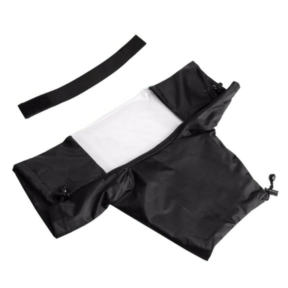 Camera Rain Cover Large Raincoats Dust Proof Protector DSLR RainSh1e1dswith Sleeves, Drawstrings, Viewing Window
