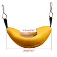 thumbnail image 2 of Cute Pet Hammock Swing Cute Pet Hammock Hanging Hamster Squirrel Nest for Pets Storage Small Animal Sleeping, 2 of 4