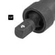 thumbnail image 4 of Enchufe de impacto universal de 1/4 de pulgada, acero Cr-V, 4 of 4