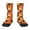 1 Black, variant on Ramen Noodle Soup Pattern Children's Socks, Socks Gifts ,kids Crew Soft Cotton Socks , Moisture-Wicking, Durable, Ideal for Daily Wear & Sports