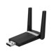 thumbnail image 1 of 1200Mbps Adaptador inalámbrico de WiFi para USB Adaptador de red dual para portátil de 5.8G USB para computadora con Windows (800m en negro), 1 of 5