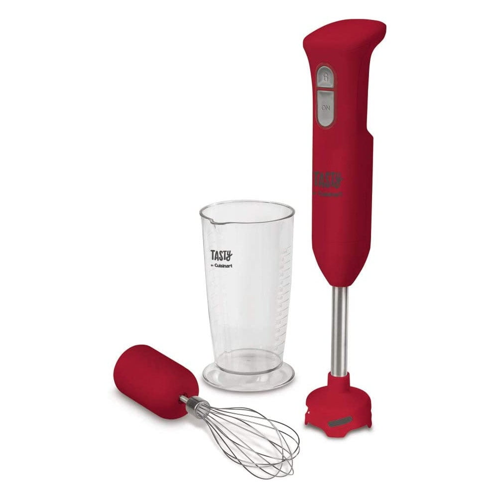 Tasty by Cuisinart Electric Kitchen Handheld Food Blender w/ Beater and