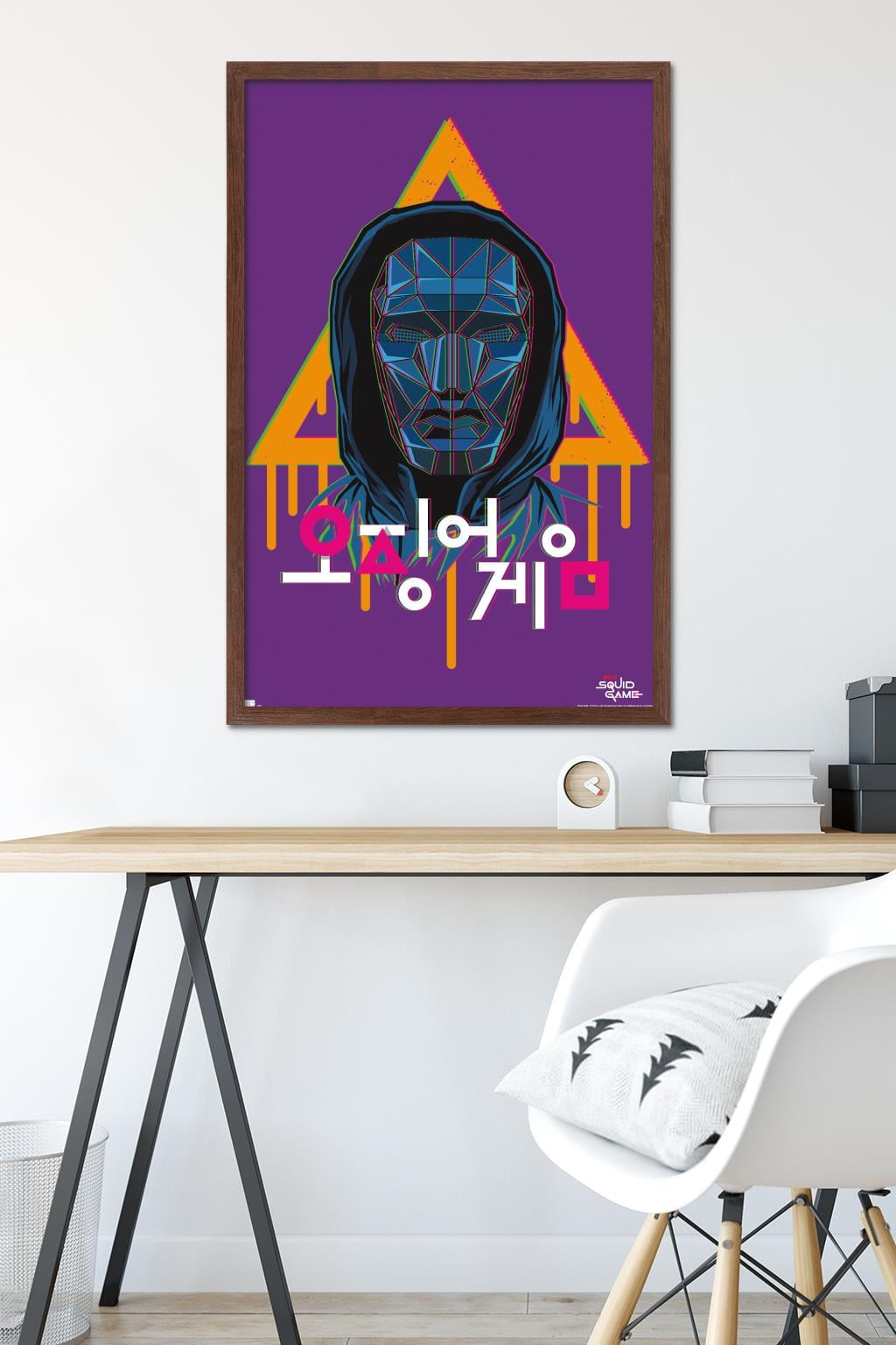 Netflix Squid Game - Front Man Wall Poster, 22.375" x 34" Framed