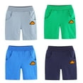 thumbnail image 3 of WOLLED Toddler Baby Boys Girls Casual Cotton Shorts 1-9T Kids Summer Cotton Shorts Baby Sport Jogger Shorts Pants with Pockets, 3 of 11