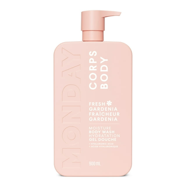 Gel douche fouetté HYDRATATION Gardénia frais, 900 mL