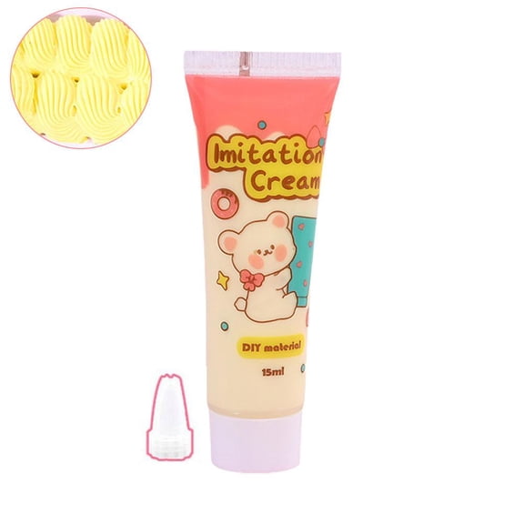 LONPUN Cream Glue 15ml Handmade DIY Material Simulation Cream New Glue M0 W2 G4C9