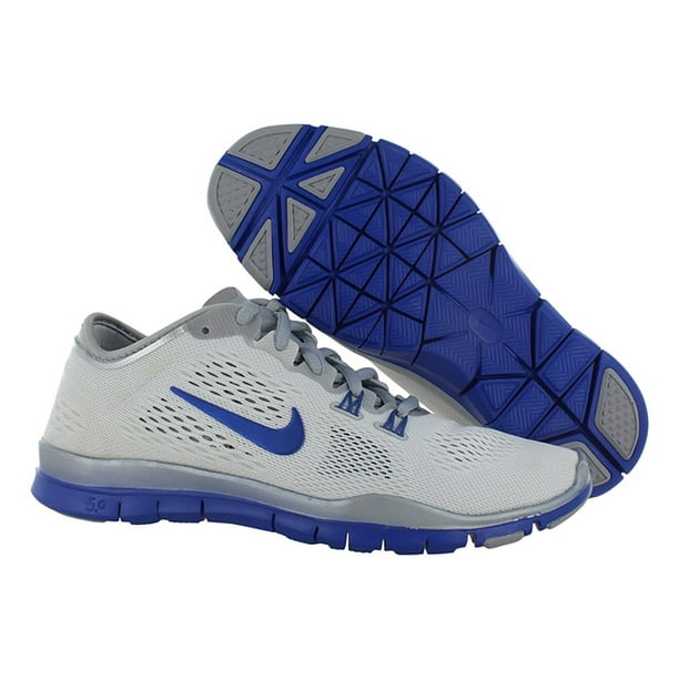 menta ventilador Triatleta Nike Free 5.0 Tr Fit 4 Team White Game Royal Wolf Grey Women's Running Shoes  - Walmart.com