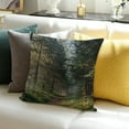 thumbnail image 3 of BCIIG Woods Pillow Covers 1PC Short Plush Home Furnishing Decor 12x12in, 3 of 5