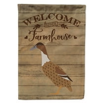 Caroline's Treasures CK6805GF Dutch Hook Bill Duck Welcome Flag Garden Size , Small, multicolor