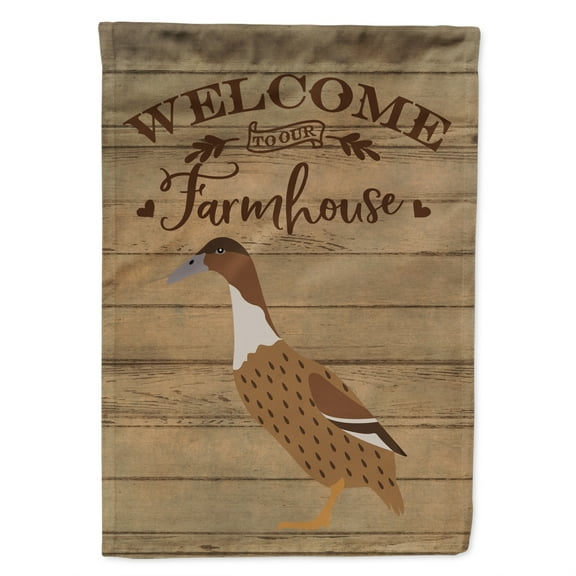 Caroline's Treasures CK6805GF Dutch Hook Bill Duck Welcome Flag Garden Size , Small, multicolor