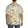 thumbnail image 7 of Goofa Medical Icons Printed Men's Casual Short-sleeved Shirt,Lightweight Breathable Button-down,Summer Casual men's top,Versatile Fashion shirt-3X-Large, 7 of 7