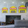 thumbnail image 2 of No Soliciting Too Broke To Buy Unless You Have Beer 14" X 14" Sign | Indoor/Outdoor Plastic | SignMission Designer Alcohol Novelty Gift Funny Joke Gag Road Garage, 2 of 4