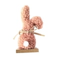 thumbnail image 2 of Decoraciones de Pascua, adornos de Pascua, regalos de Pascua, nueva decoración de Pascua de primavera, adorno de conejito de madera, decoración de mesa para patio, decoraciones navideñas, conejito de, 2 of 6