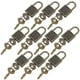 thumbnail image 3 of 10 mini candados cuadrados con llave, candado decorativo de aleación de zinc para diario, equipaje, bolso, taquilla, joyero, dorado, 3 of 7