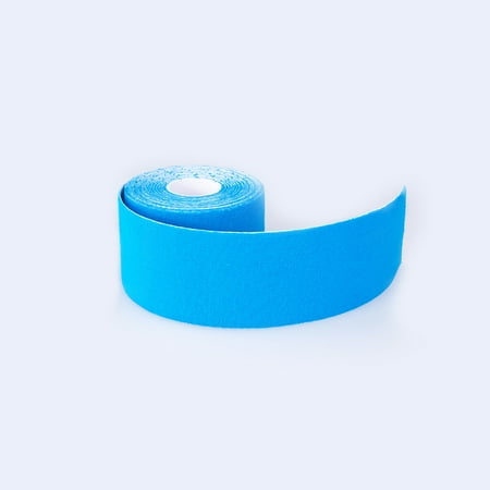 1 Roll 5m x 5cm Kinesiology Sports Muscles Care Elastic Physio Therapeutic Tape, Blue - Walmart.com