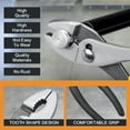 thumbnail image 4 of MasterSpec 10Pcs Hand Tool Set Pliers Set Long Nose/Slip Joint/Diagonal/Combination/Jaw Locking/Water Pump Pliers/Adjustable Spanner, 4 of 12