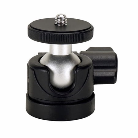 Heavy Duty Ballhead For Photography, 360°Rotating Mount, 1/4" Hot Shoe Compatible, For Tripods, Monopods