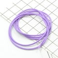 thumbnail image 6 of HOMYL 2-4pack 6 Pcs Long Straight High Elastic Rubber Band Hair String Hair Rope 100cm 2 Pcs, 6 of 8
