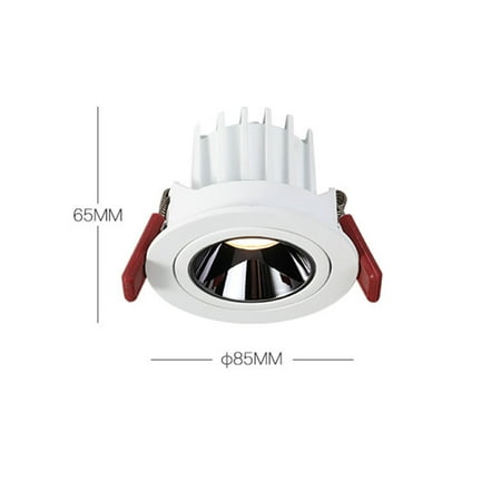 

Led Downlight Verzonken Plafond Lamp Spot Lamp Hoek Verstelbare Aluminium Spot Led Licht 7W 12W AC110V 220V voor Thuis Kantoor Winkel