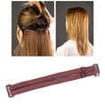 thumbnail image 3 of Bandas de estiramiento facial con pinzas Paño elástico Nylon Banda invisible para el cabello de estiramiento facial Correas de elevación - Cinturón Cinturón doble marrón Sunnimix Bandas de estiramiento facial, 3 of 8