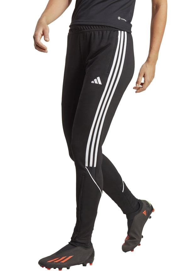 Tiro 23 League Track Pants Women's 2XS Black Striped Skinny Leg APP2873