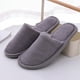thumbnail image 5 of Zapatillas antideslizantes, cálidas, de algodón, zapatos de piso de felpa, zapatillas de invierno para interior para hombre y mujer (gris 44-45 yardas 9US, 8UK, 42.5EU, 10.611Inch), 5 of 5