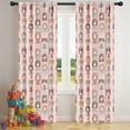 thumbnail image 5 of Blackout Kids Curtains,Doll Princess Pattern Childrens Insulated Curtains Set Of 2,Bedroom Essentials,Toddler Room Decor 42"x84", 5 of 5