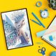 thumbnail image 5 of Kit Manualidades Con Diamantes Imitación 5D DIY Diamond Art Painting Elf Fairy Forma Especial 50 Páginas Sin Líneas A5 para Cumpleaños Regalos Navidad, 5 of 9