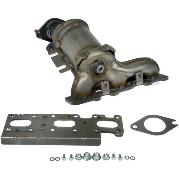 Dorman 673-255 Driver Side Catalytic Converter with Integrated Exhaust Manifold for Specific Ford / Lincoln Models