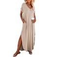 thumbnail image 1 of Vestido de verano Dokotoo 2025 Cruise Casual Maxi con bolsillos, 1 of 5