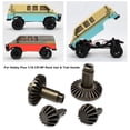 thumbnail image 4 of Bewildely Engranajes diferenciales de ejes, 4 pack/lote, para Hobby Plus 1/18 CR18P Rock Van Performance Kits de construcción modelo, 4 of 6