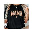 thumbnail image 1 of 100% Cotton Floral Mama Shirt Mothers Day Gardener Mama Flowers Cute T-Shirt, 1 of 7