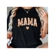 thumbnail image 1 of 100% Cotton Floral Mama Shirt Mothers Day Gardener Mama Flowers Cute T-Shirt, 1 of 7