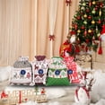thumbnail image 3 of SUNSIOM Christmas Candy Bag Set Hanging Drawstring Gift Bags Treat Bags with Rope and Tag/Stickers, 3 of 6