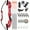 Red, variant on CocoBaby 40LBS Takedown Recurve Bow and Arrows Set 53" Right Handed Shooting Practice Kit