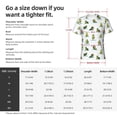 thumbnail image 4 of Rocae Cute Avocado Yoga for Men's Moisture-Wicking Crew Tee - T-Shirt for Sports, Outdoor Activities, and Casual WearXX-Large, 4 of 9