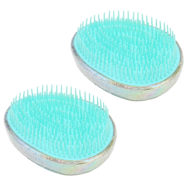 Cepillo para el cabello masaje en húmedo y seco cepillo para el cabello con forma de huevo 2 piezas lindo para el hogar ANGGREK Otros