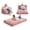Pink, variant on Hobestluk Giant Bean Bag Chair Bed for Adults, Large Bean Bags with High-Density Foam Filling, Convertible Big Sofa Bed Couch for Living Room, Bedroom, Playroom (Grey, Twin)