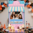 thumbnail image 5 of Ice Cream Shoppe Background Photo Door Banner Ice Cream Theme Large Fabric Photo Door Backdrop Props Decor Funny Ice Cream Face in Hole Photo Backdrop Party Supplies, 5 of 7