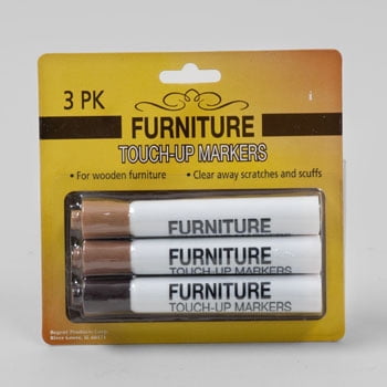 FURNITURE TOUCH UP REPAIR MARKER 3ASST WOOD COLORS BLISTER, Case Pack of (Best Paint For Wood Furniture)