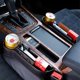 thumbnail image 3 of Car Seat Gap Filler Organizer Between Front seat car Organizer and Storage Box, Auto Premium PU Leather Console with Cup Holder, Car Pocket for Interi, 3 of 4