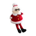 thumbnail image 2 of Figura de muñeca navideña, regalo decorativo, adorable, creativo, juguete de exhibición, adorno navideño, muñeca sentada para bar, 2 of 9
