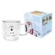 thumbnail image 2 of Linda taza de té de agua de doble pared de vidrio con forma de oso de 250 ml ANGGREK  Otros, 2 of 8
