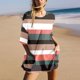 thumbnail image 1 of MKLEKYY Pijama Corto De Verano Para Mujer, Camiseta Holgada Informal De Entrenamiento, Mono Deportivo Sin Espalda, Pantalones Cortos Holgados, Monos, 1 of 4