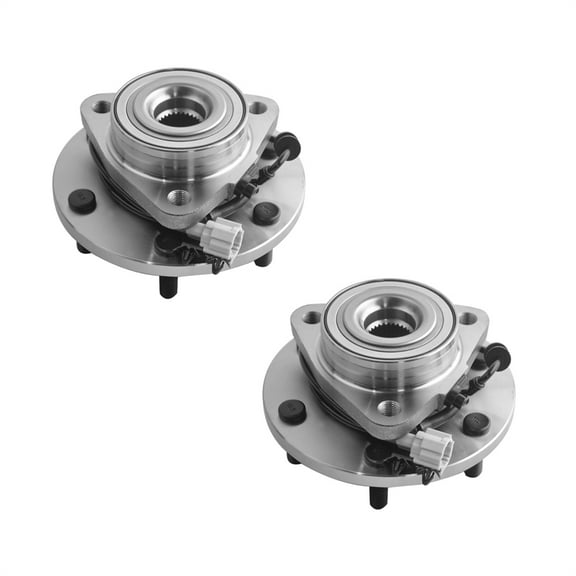 Pair of 2 Front Wheel Hub Bearing Assembly For 2012-2015 Nissan Armada 4WD