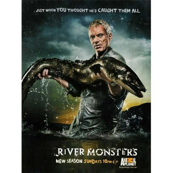Pop Culture Graphics MOVEB02193 River Monsters Movie Poster, 11 x 17