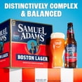 thumbnail image 3 of Samuel Adams Boston Lager Craft Beer, 6 pack, 12 fl oz Glass Bottles, 5% ABV, 3 of 9