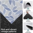 thumbnail image 3 of Blue Leaf Pattern Kitchen Rugs Sets Of 3,Kitchen Runner Rugs Non Skid Washable,Decorative Kitchen Floor Mats for Kitchen,Sink,Laundry,17"x30"+ 17"x47" + 17"x59", 3 of 6
