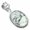 Howlite, variant on 925 Sterling Silver Women Jewelry Natural Green Onyx Pendant