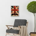 thumbnail image 2 of Anarchy Flag Graffiti Print Union Jack Punk UK Artwork Framed Wall Art Print A4, 2 of 4